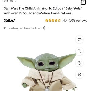 Baby Yoda 25 sound and motion combination